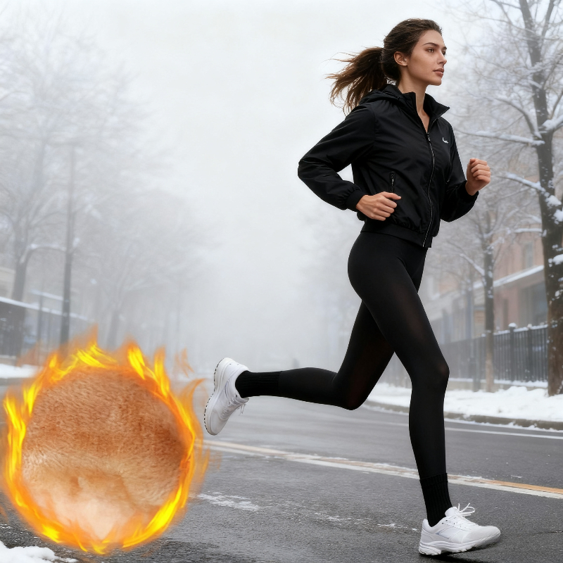 Thermal Sock Wool - Womens Thermal Fleece Lined Tights Winter