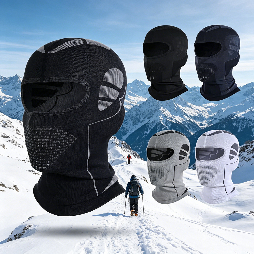 Balaclava Ski Mask - Men Women Cold-Proof Thermal Scarf Winter