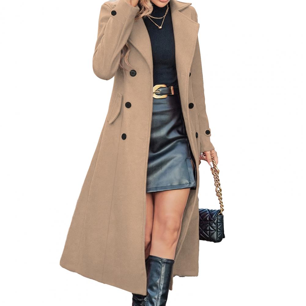 Women Winter Overcoat Women's  - Wool Coat Peacoat reseña y precio