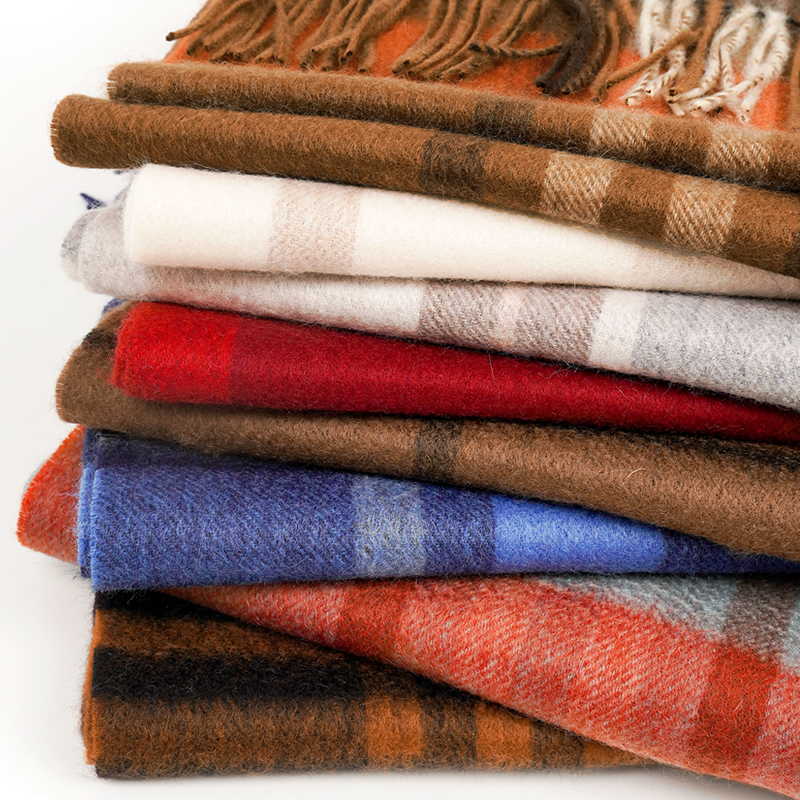 100% Cashmere Scarf   Plaid  W - Wool Scarf Men reseña y precio