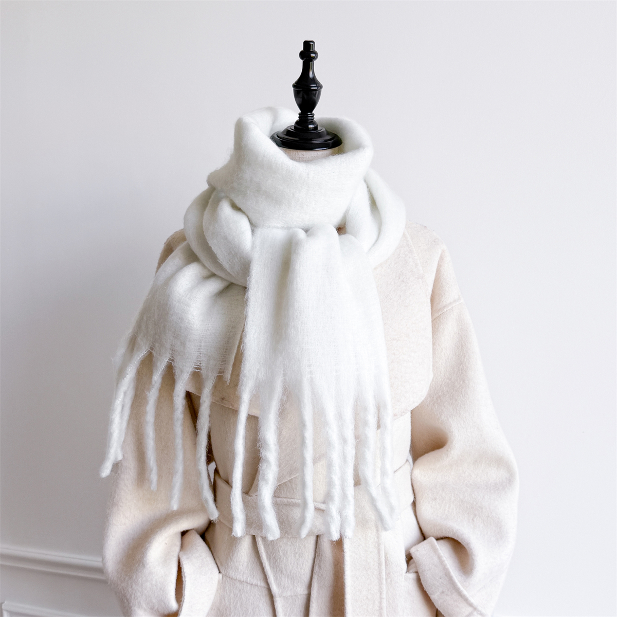 20*200cm Solid Color Thick War - Cashmere Pashmina Wrap reseña y precio