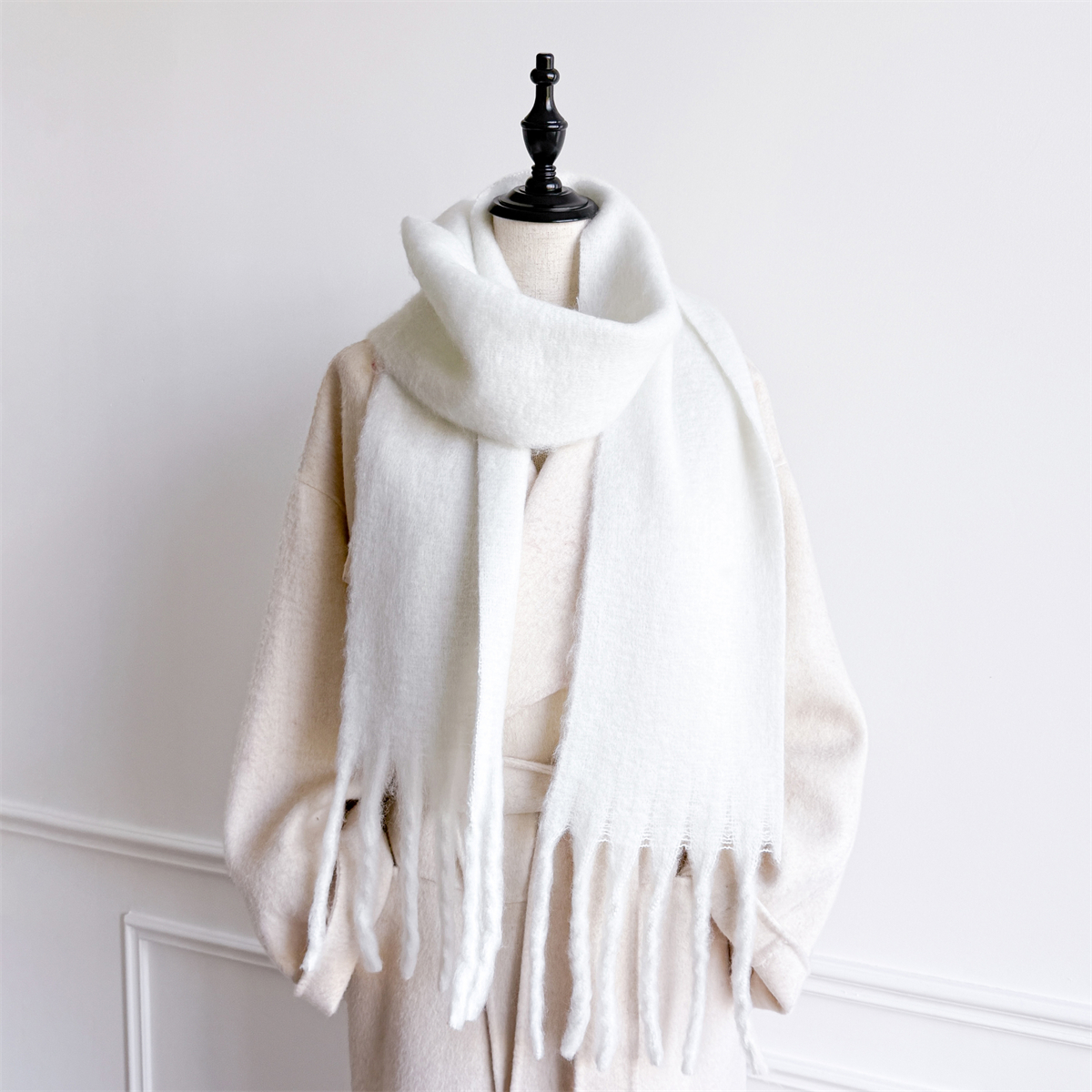 20*200cm Solid Color Thick War - Cashmere Pashmina Wrap reseña y precio