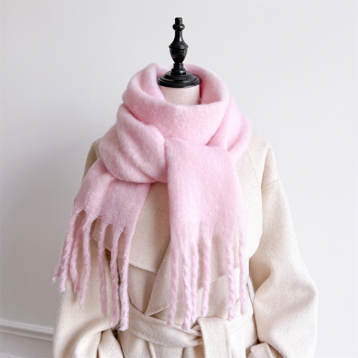 20*200cm Solid Color Thick War - Cashmere Pashmina Wrap reseña y precio