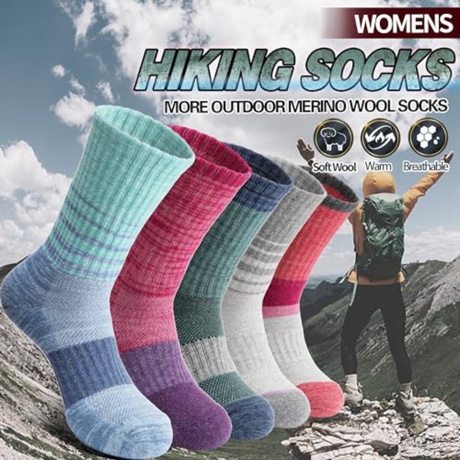 Anlisim Merino Wool Hiking Soc - Thermal Sock Wool reseña y precio