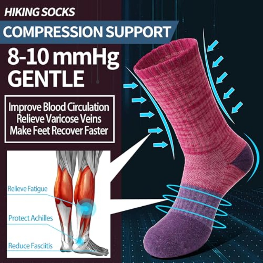 Anlisim Merino Wool Hiking Soc - Thermal Sock Wool reseña y precio