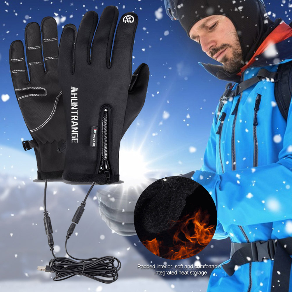 Winter Ski USB Heated Gloves T - Touch Screen Gloves reseña y precio
