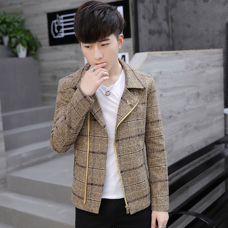 Men's Short Wool Blend Peacoat - Wool Coat Peacoat reseña y precio