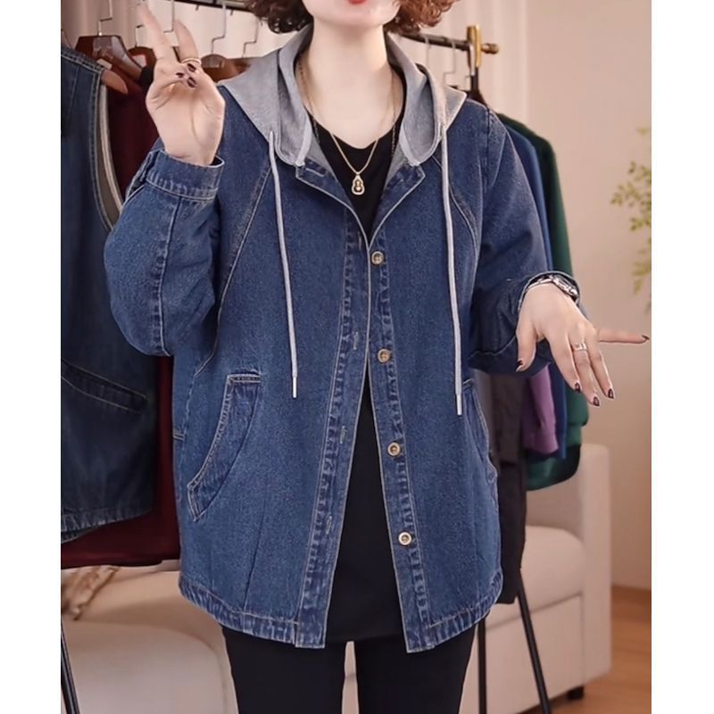 European High-Quality Denim Ja - Down Jacket Packable reseña y precio