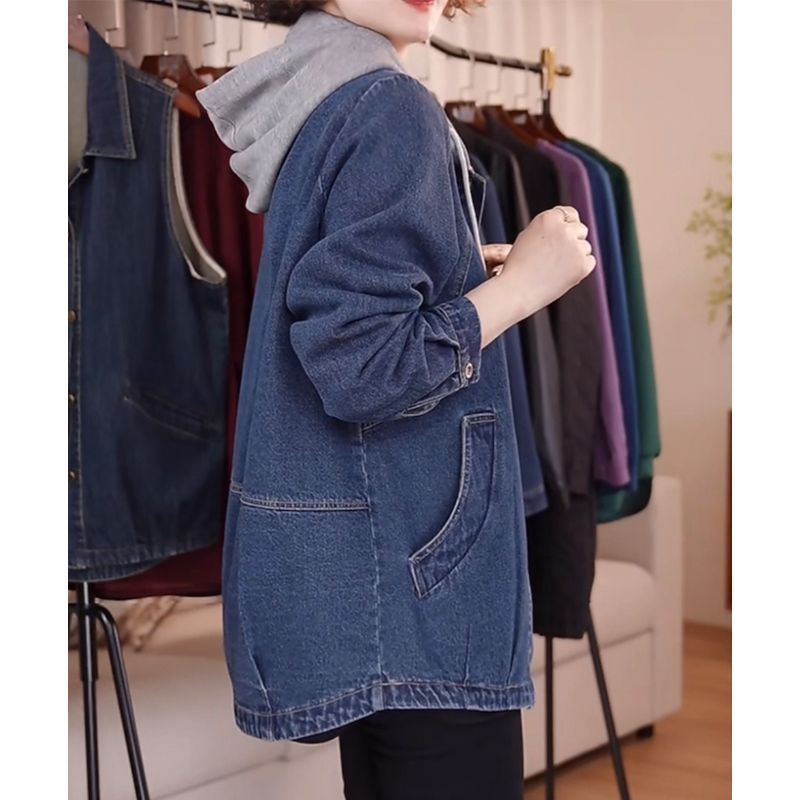 European High-Quality Denim Ja - Down Jacket Packable reseña y precio