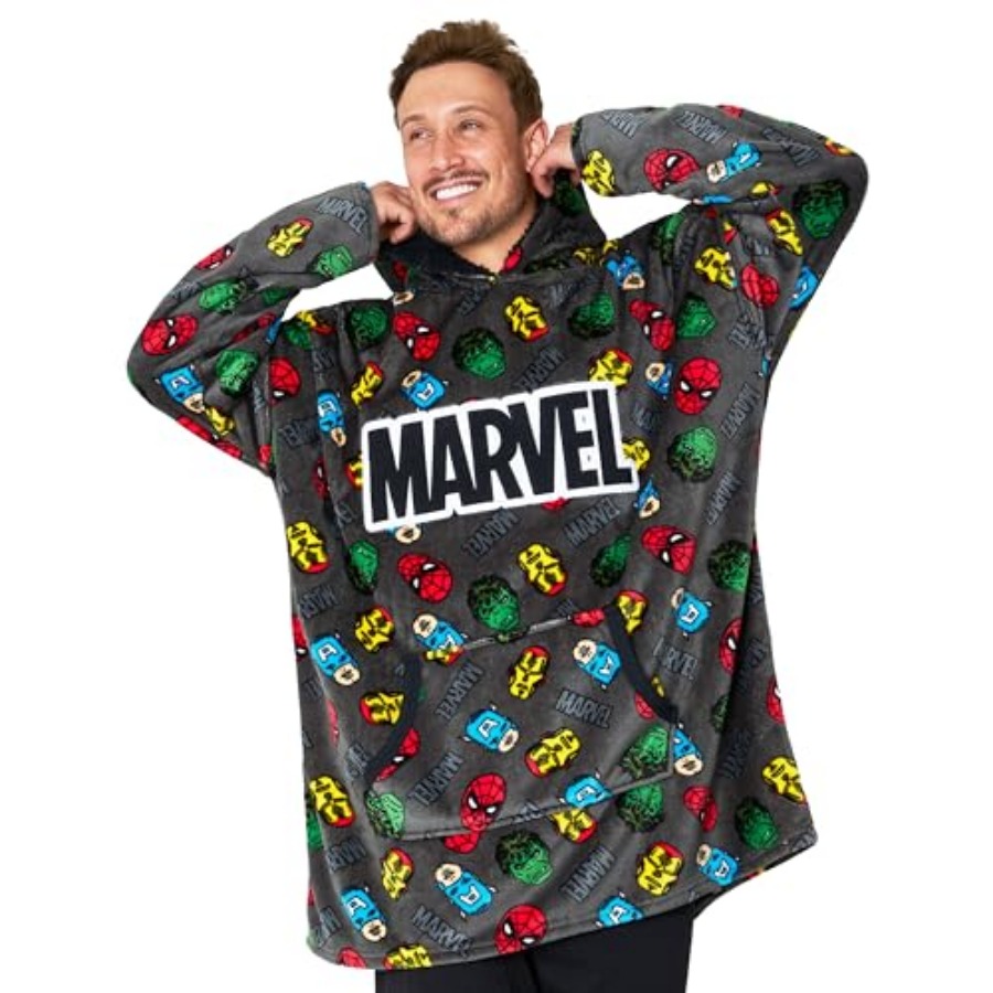 Avengers Blanket Hoodie for Me - Sherpa Hoodie Fleece reseña y precio