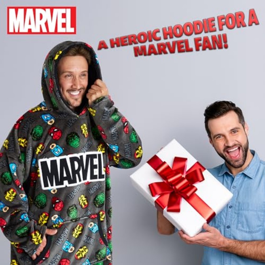 Avengers Blanket Hoodie for Me - Sherpa Hoodie Fleece reseña y precio