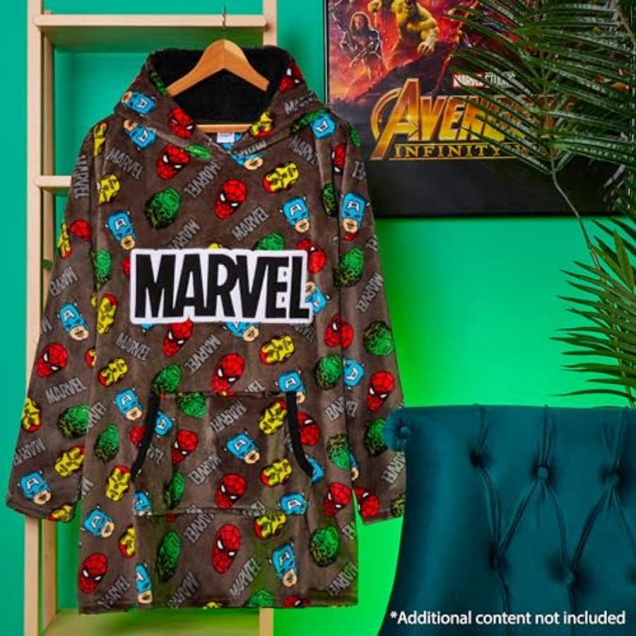 Avengers Blanket Hoodie for Me - Sherpa Hoodie Fleece reseña y precio