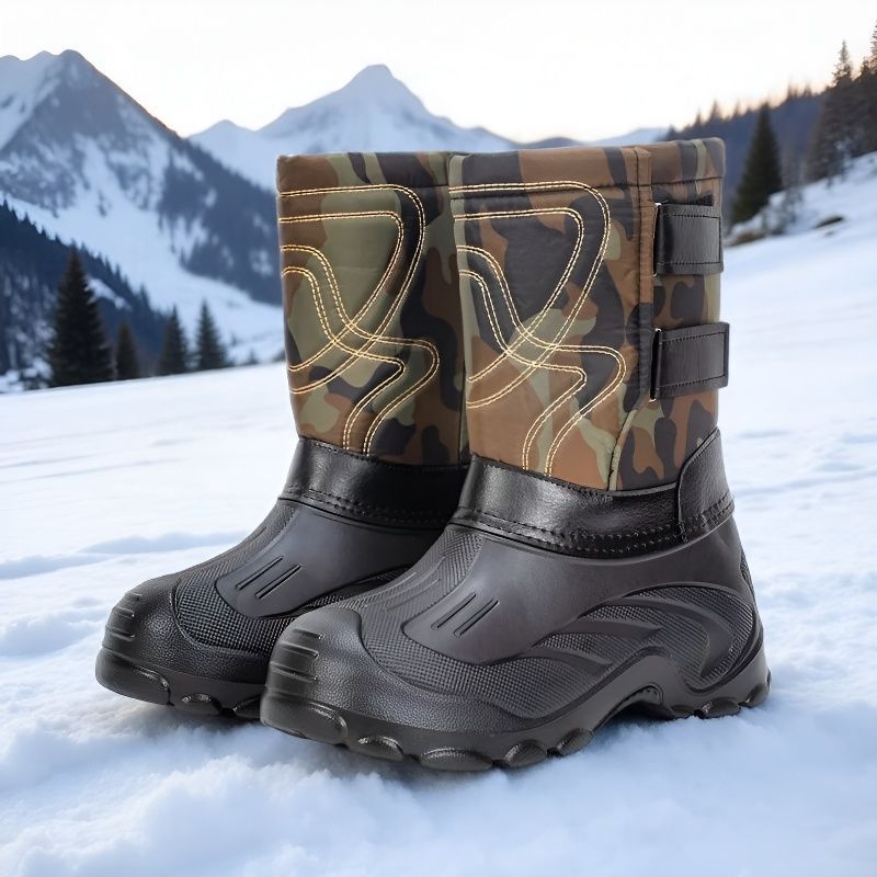 Large size snow boots, cold re - Waterproof Winter Boot reseña y precio
