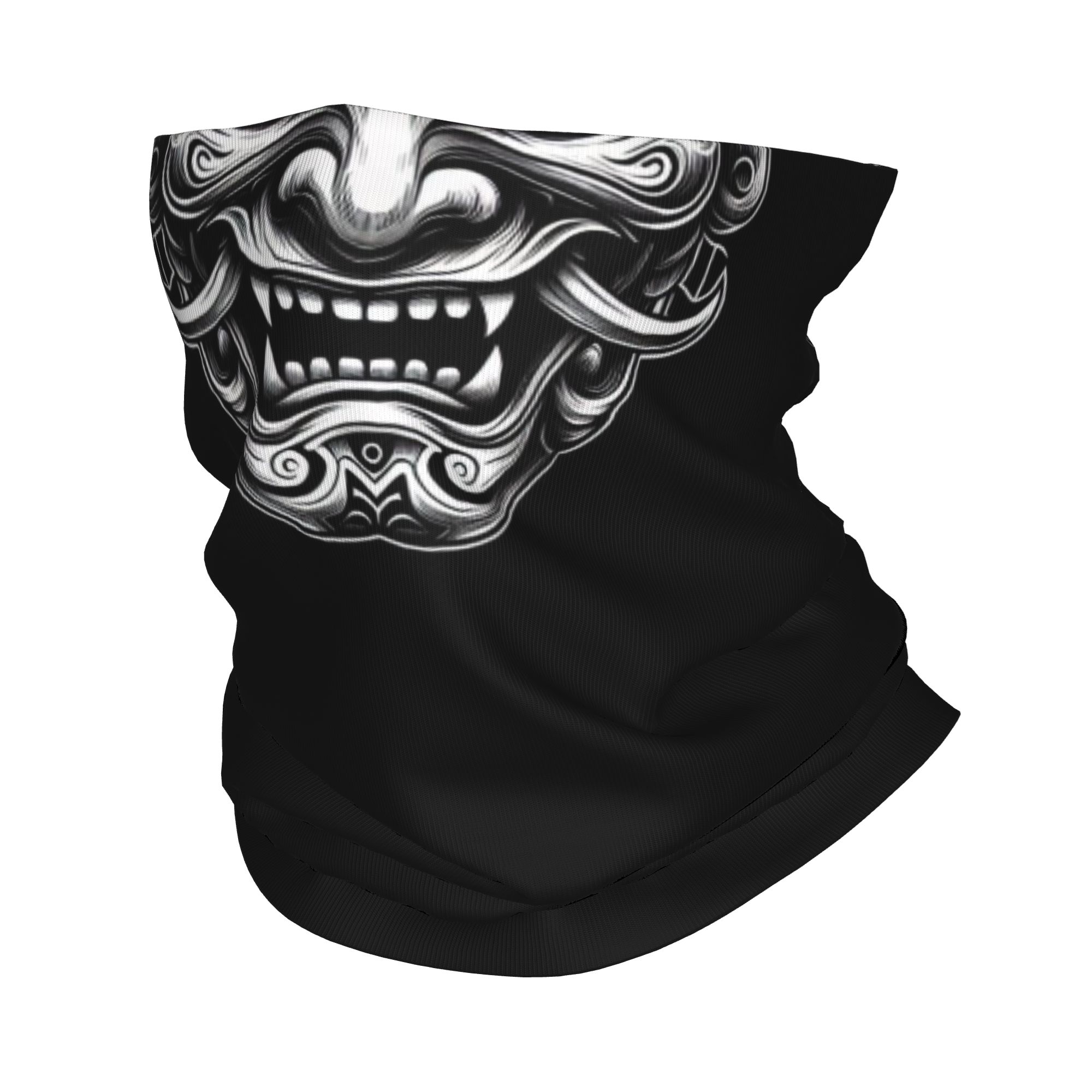Custom Samurai Oni Demon Banda - Neck Gaiter Fleece reseña y precio