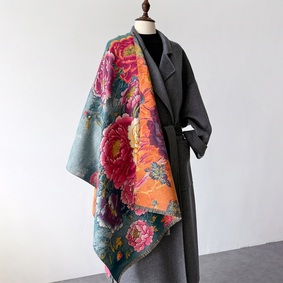 Warm Cashmere Scarf Women Shaw - Cashmere Pashmina Wrap reseña y precio