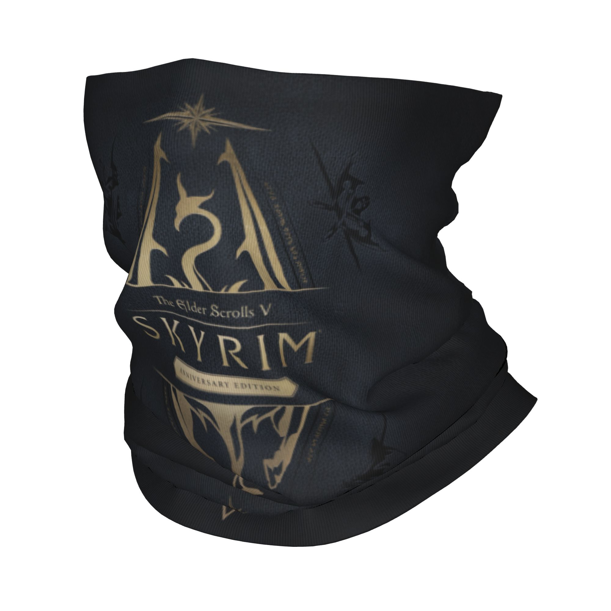 Custom Skyrim Logo Bandana Win - Neck Gaiter Fleece reseña y precio