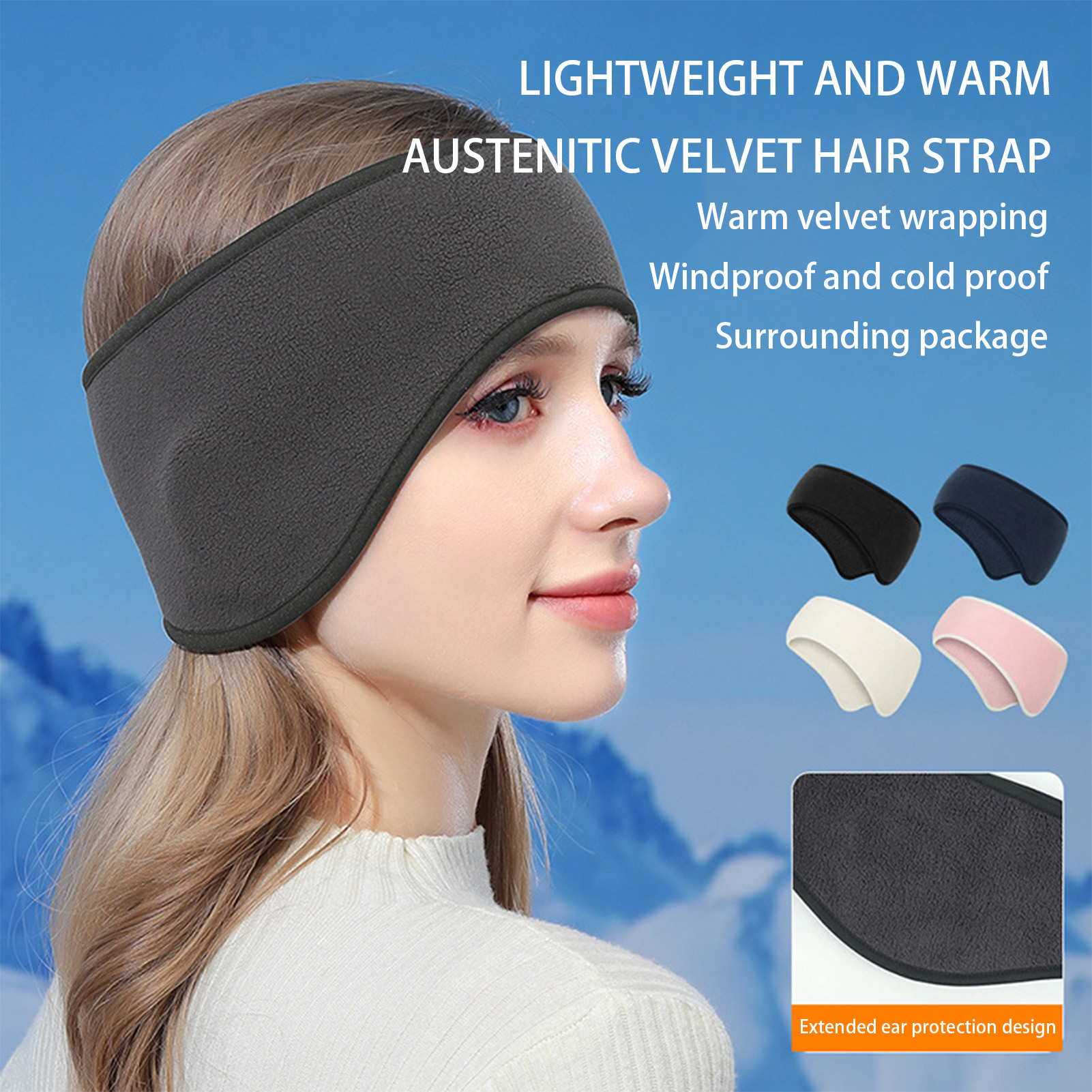 Lightweight Winter Fleece Ther - Fleece Ear Warmer Band reseña y precio
