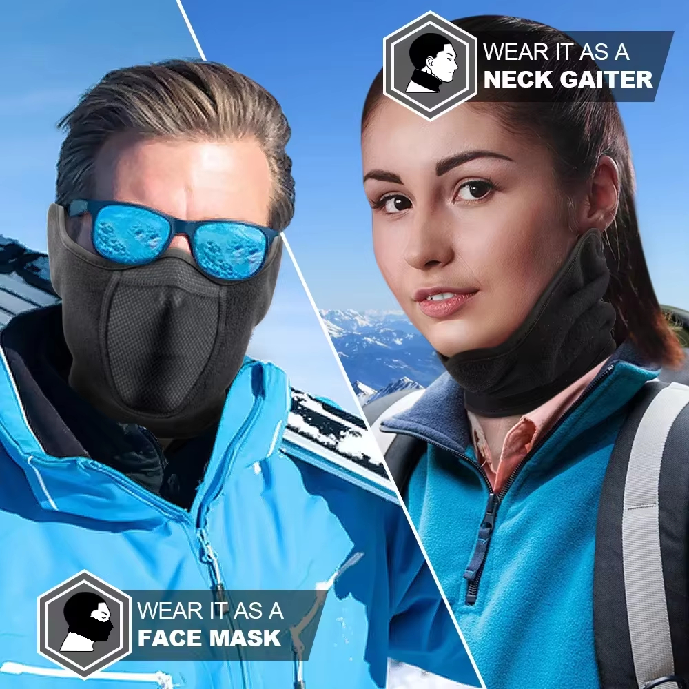 Cold Weather Neck Warmer Ear C - Fleece Ear Warmer Band reseña y precio