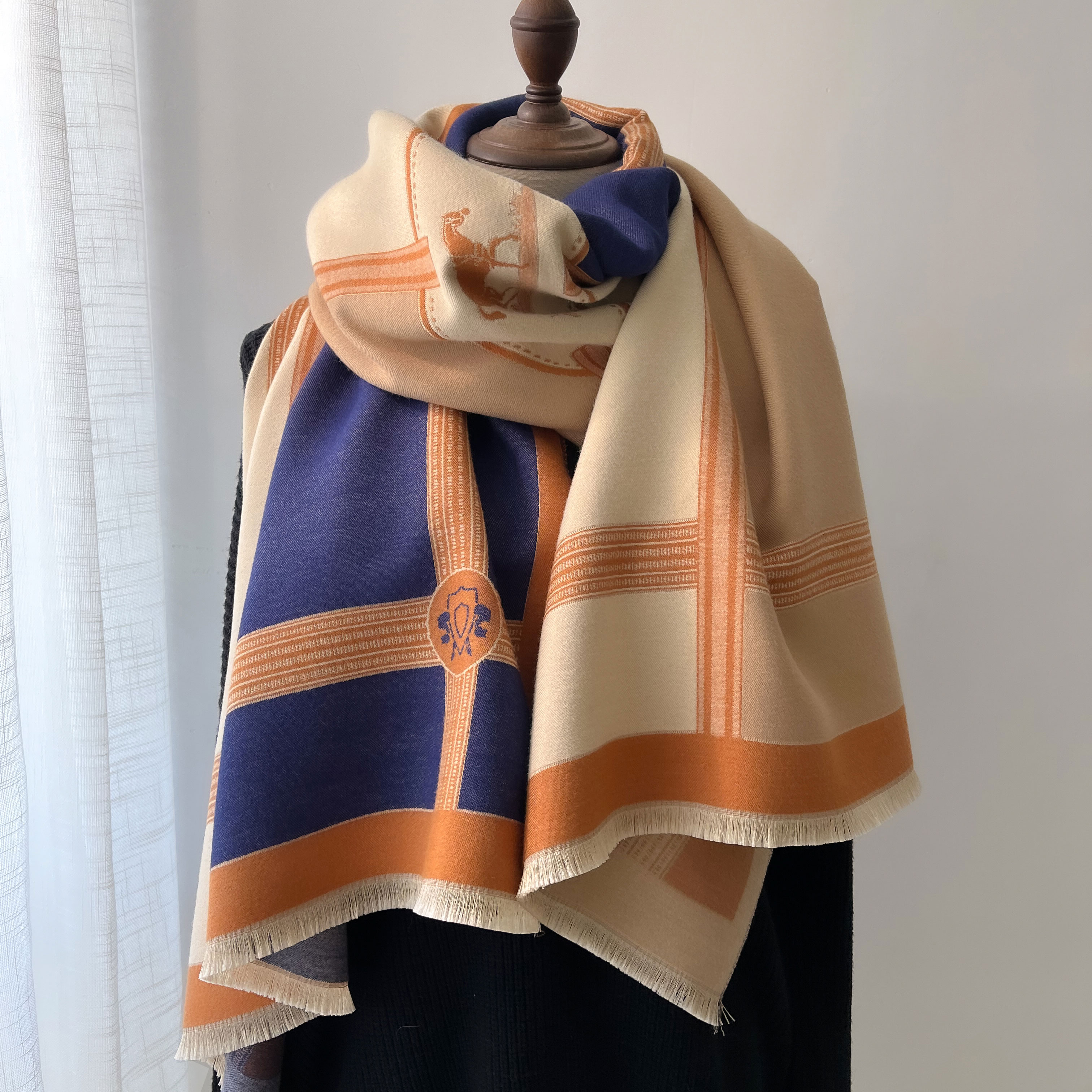 Winter Cashmere Scarf Women Lu - Cashmere Pashmina Wrap reseña y precio