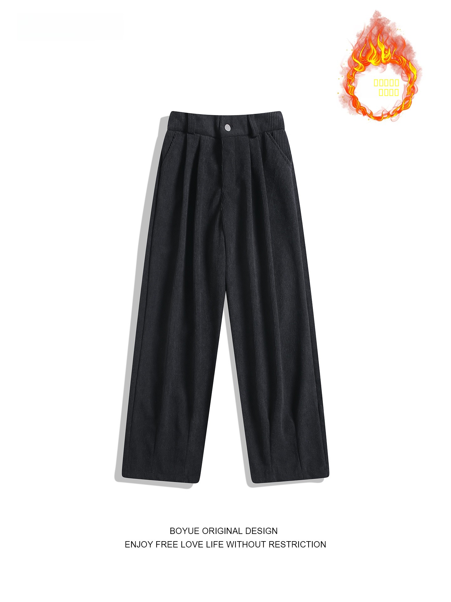 Boyue Men's Thiened Corduroy S - Corduroy Pant Warm reseña y precio