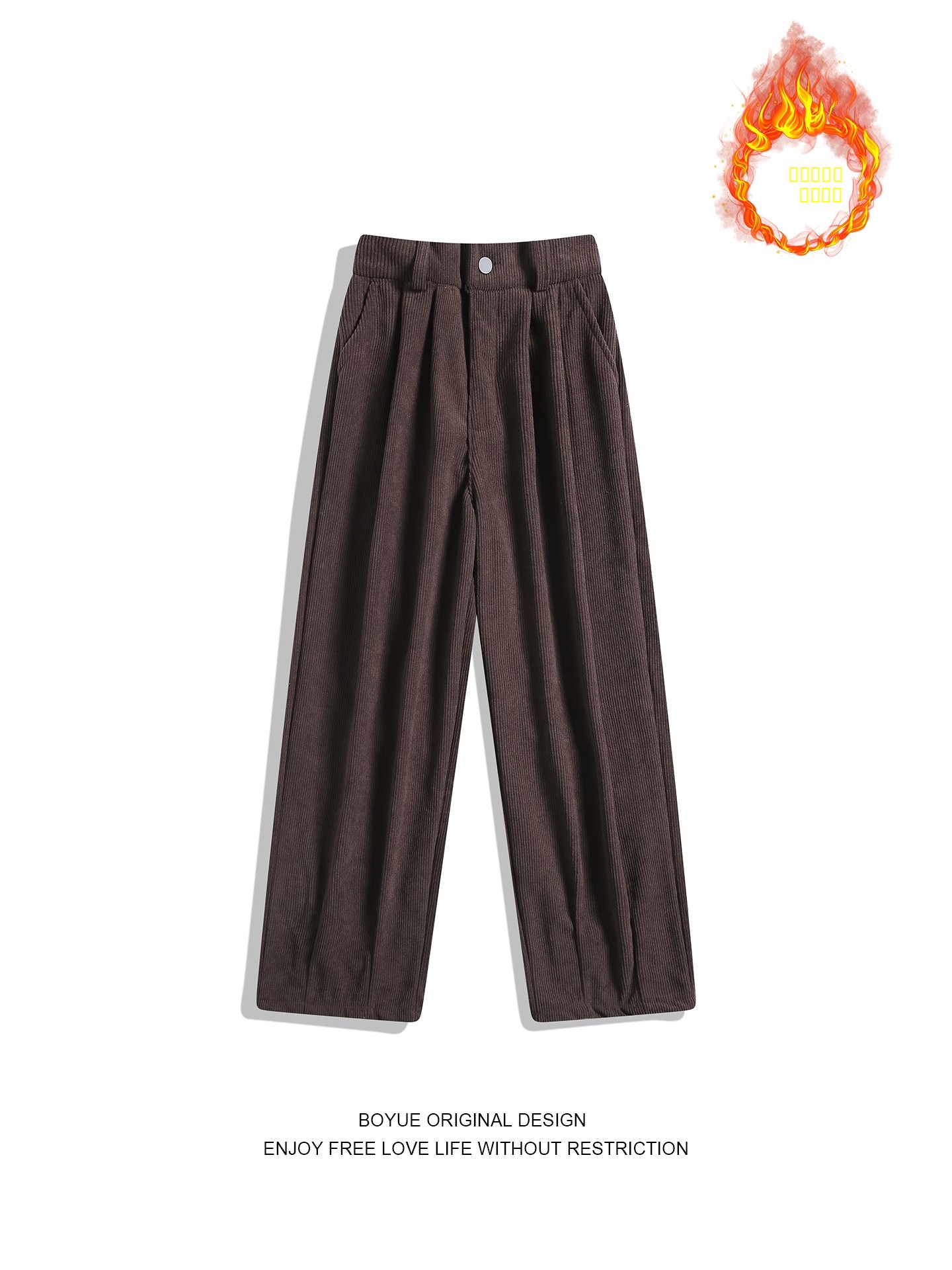 Boyue Men's Thiened Corduroy S - Corduroy Pant Warm reseña y precio