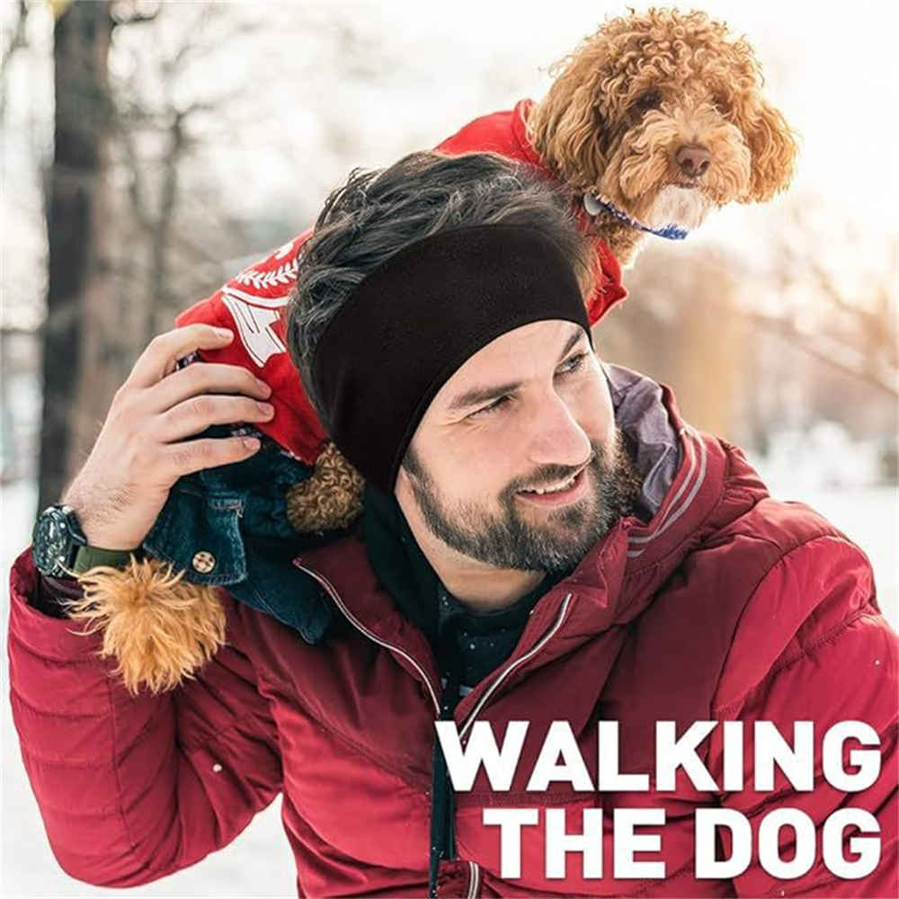 1PC Winter Fleece Earmuffs Col - Fleece Ear Warmer Band reseña y precio
