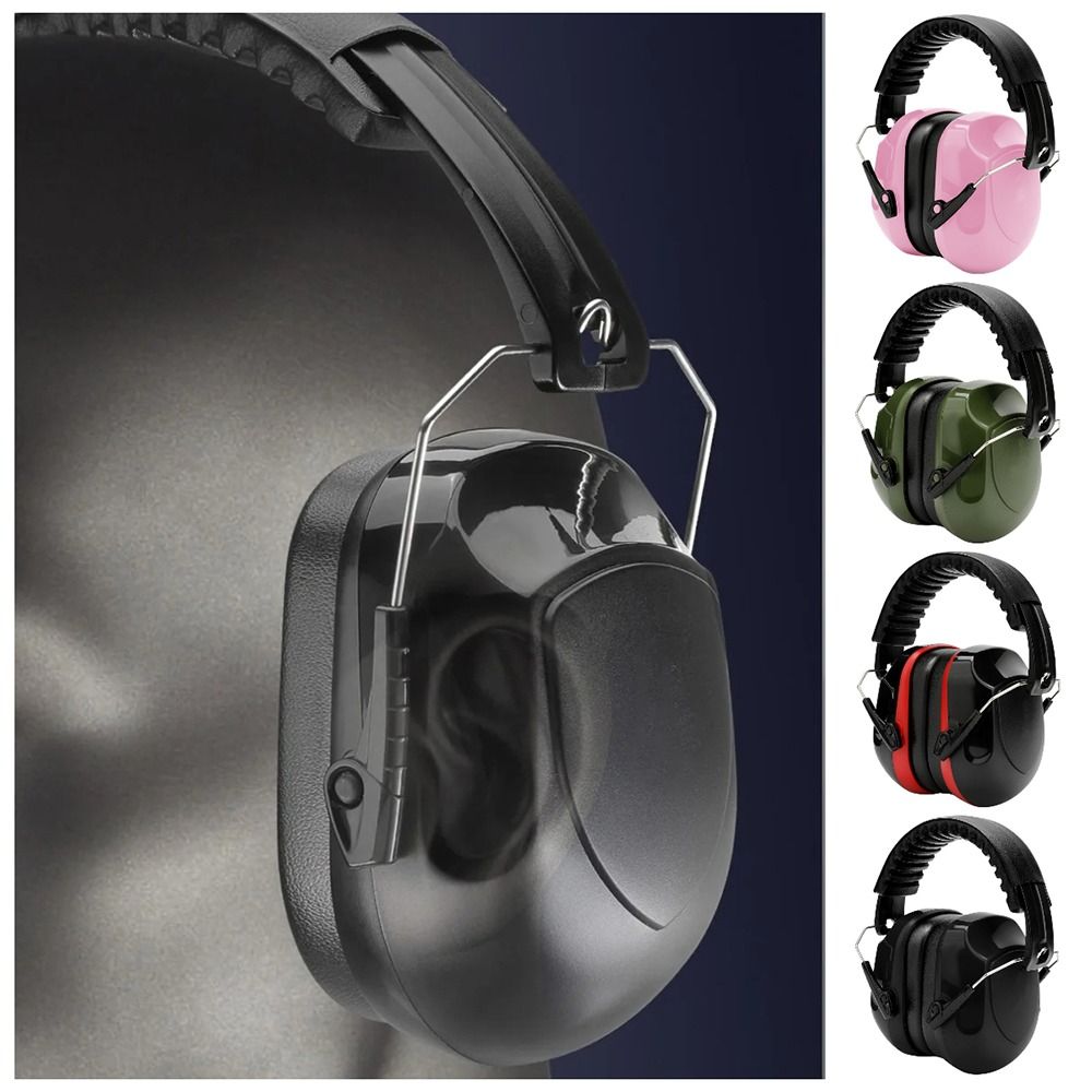 SNR-34dB Adjustable Head Earmu - Earmuffs Foldable reseña y precio