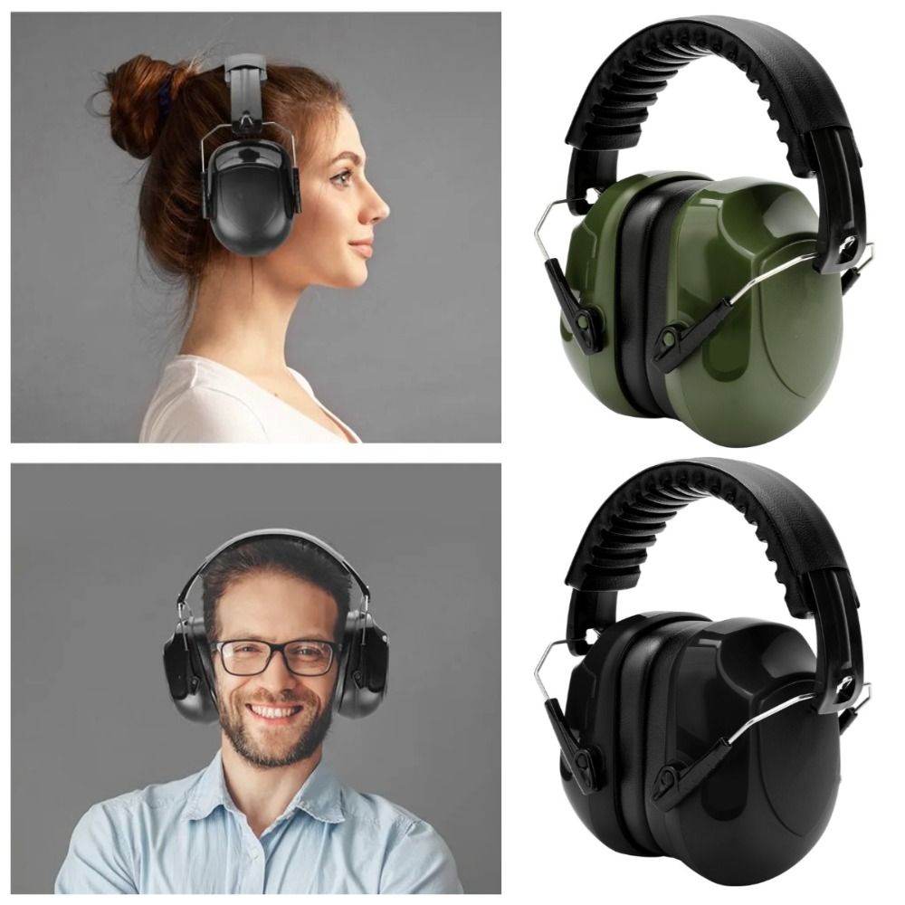 SNR-34dB Adjustable Head Earmu - Earmuffs Foldable reseña y precio