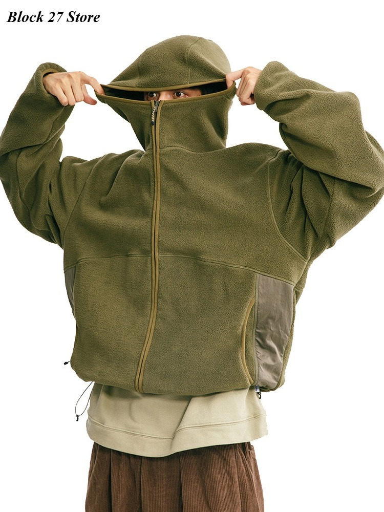 Mens Hoodie Autumn Winter Cott - Sherpa Hoodie Fleece reseña y precio