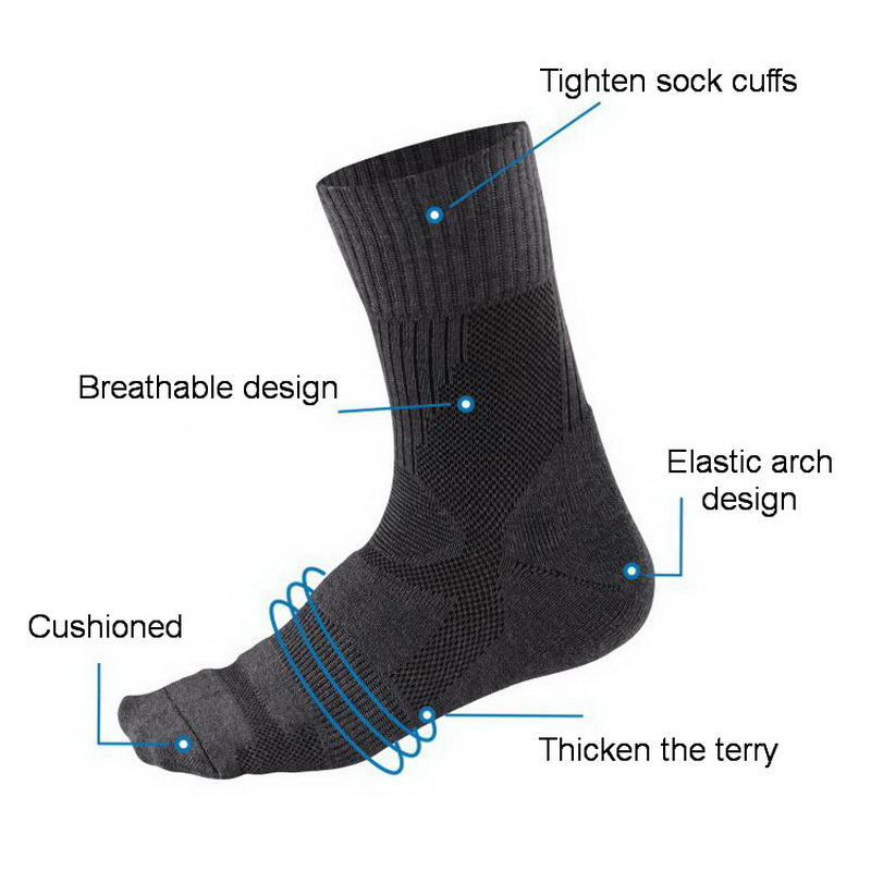 1 Pair Merino Wool Sock Winter - Thermal Sock Wool reseña y precio