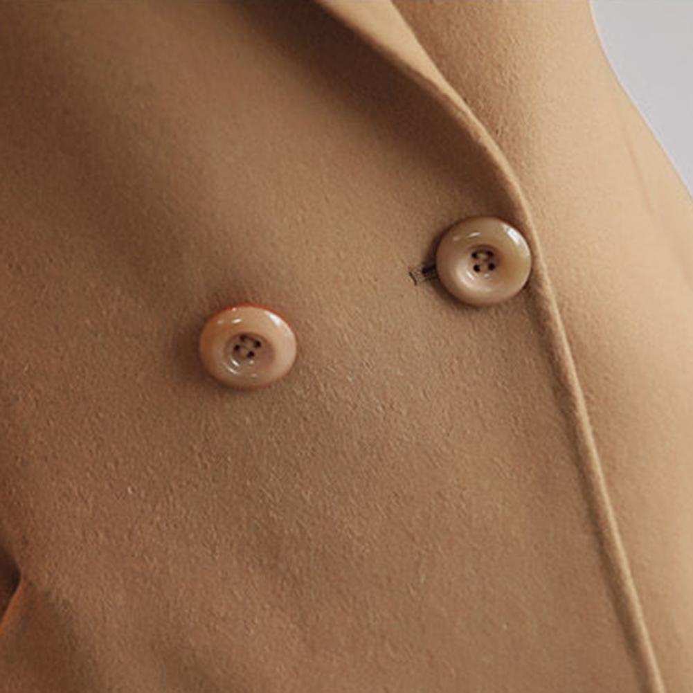 2025 Elegant Women Woolen Coat - Wool Coat Peacoat reseña y precio