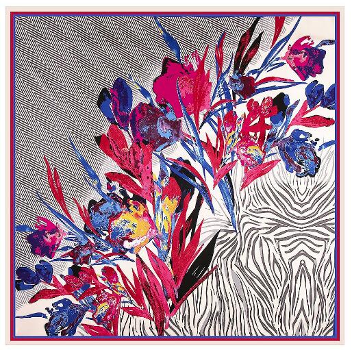 130x130cm Luxury Brand Square  - Shawl Wrap Winter reseña y precio