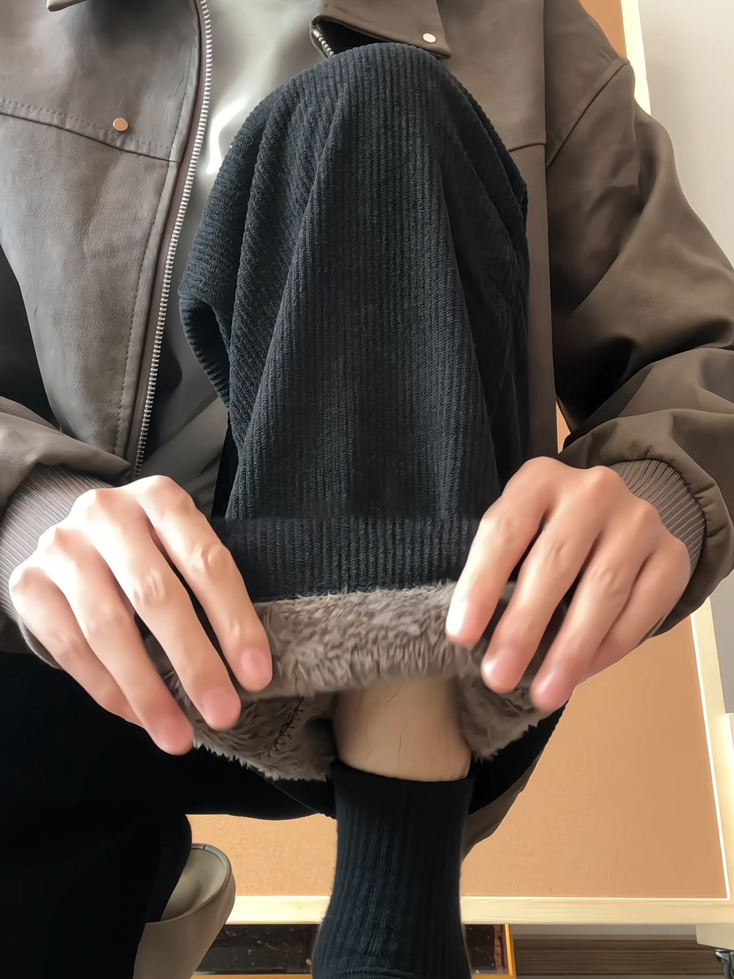 Thiened Fce Lined Corduroy Men - Corduroy Pant Warm reseña y precio