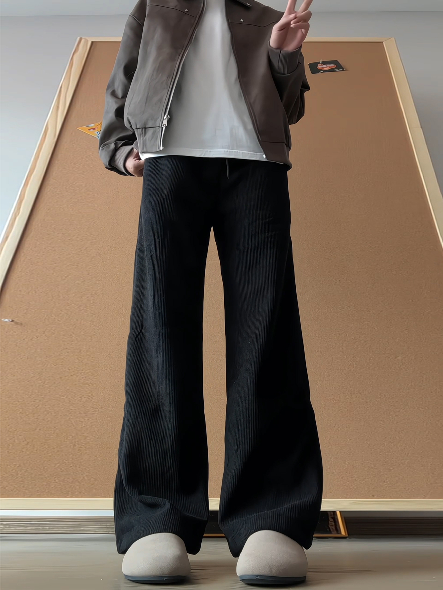 Thiened Fce Lined Corduroy Men - Corduroy Pant Warm reseña y precio