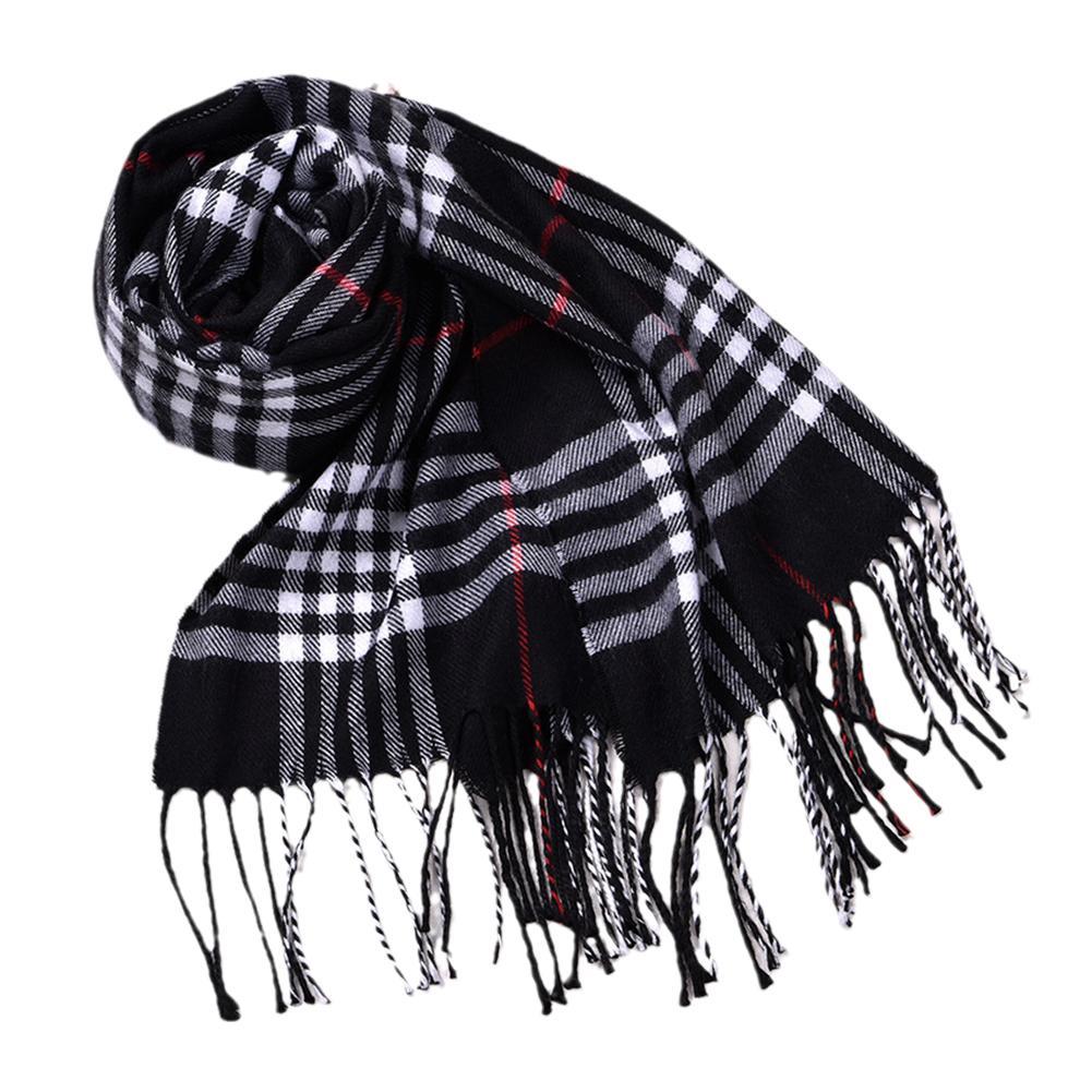 British Style Winter Scarves F - Wool Scarf Men reseña y precio
