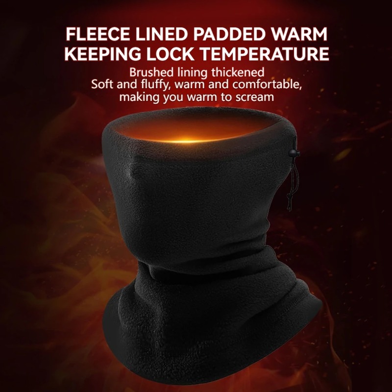 Winter Neck Warmer Gaiter Scar - Neck Gaiter Fleece reseña y precio