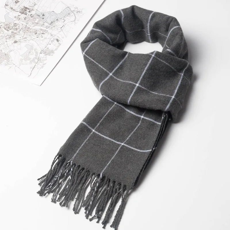 2023 New Winter Men Scarf Keep - Cashmere Pashmina Wrap reseña y precio