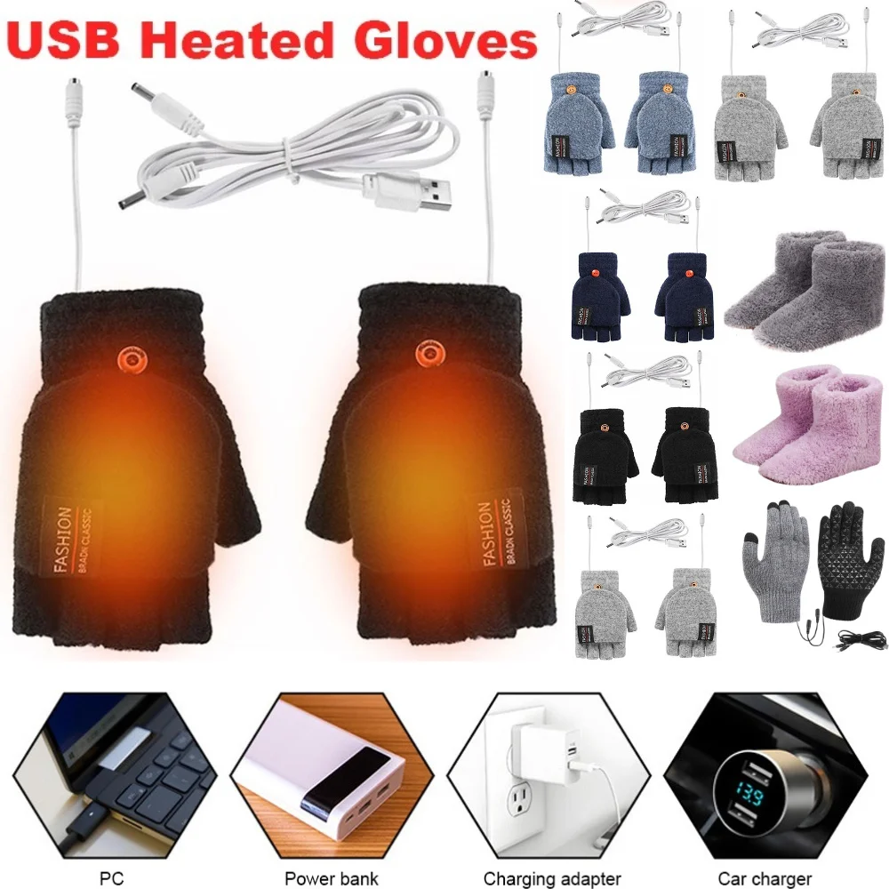 USB Electric Heated Gloves Win - Hand Warmer Electric reseña y precio