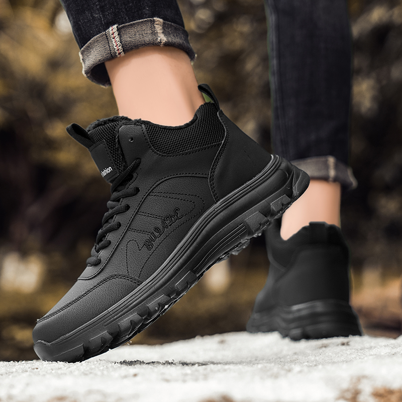 Brand Men's Boots Warm Plush S - Waterproof Winter Boot reseña y precio