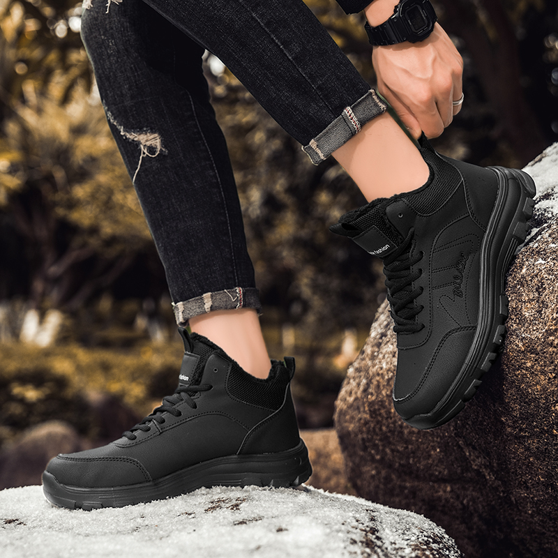 Brand Men's Boots Warm Plush S - Waterproof Winter Boot reseña y precio