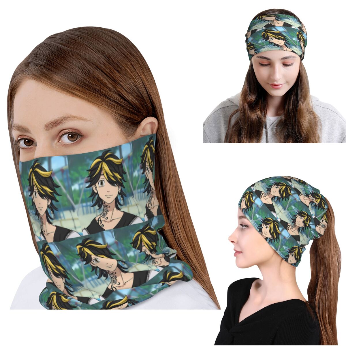 Anime Tokyo Revengers Kazutora - Knit Beanie Hat Warm reseña y precio