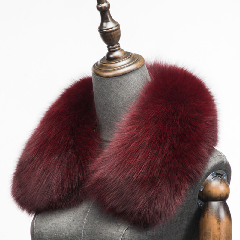 Winter Natural Fox Fur Scarf S - Shawl Wrap Winter reseña y precio