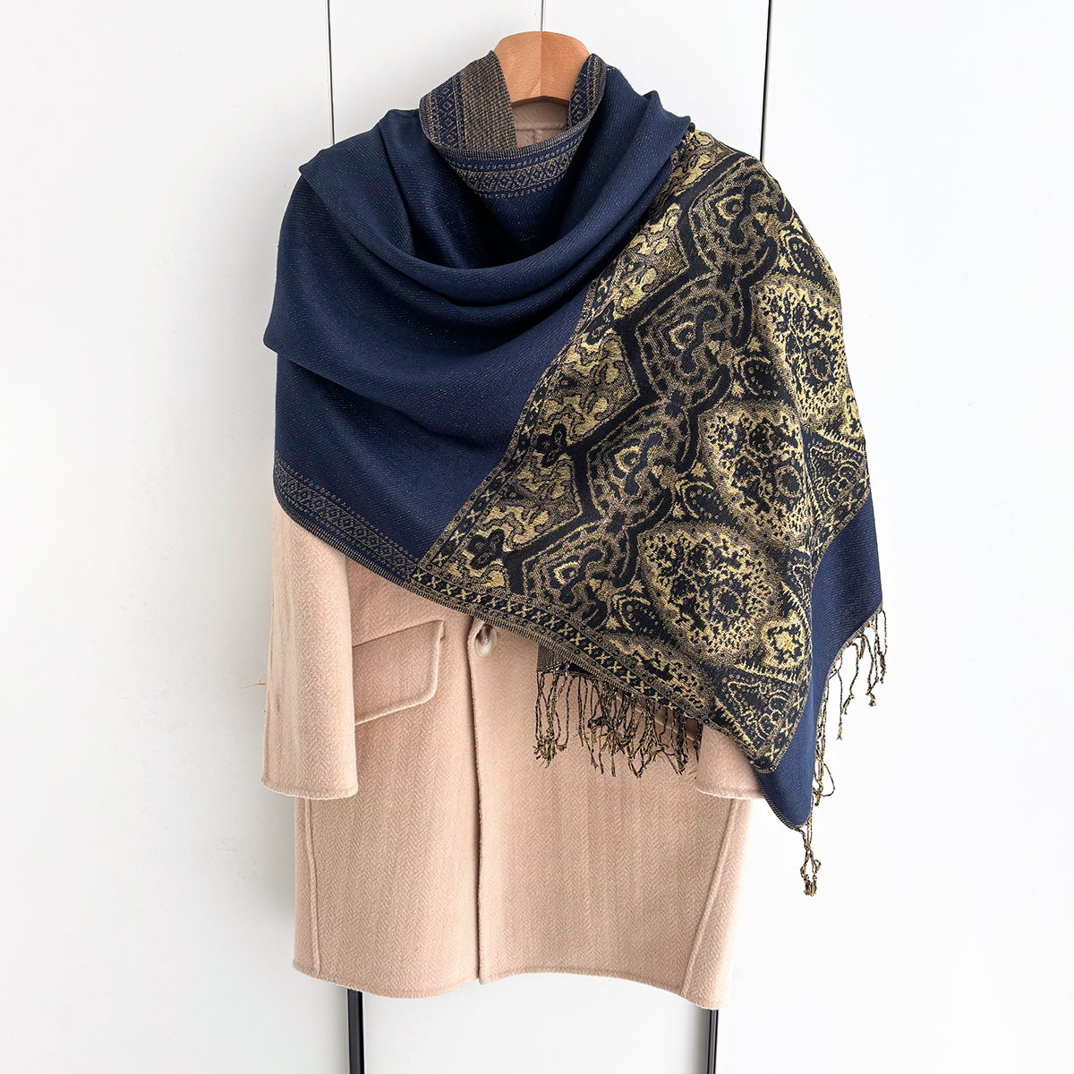 Luxury Scarf For Women Autumn  - Cashmere Pashmina Wrap reseña y precio