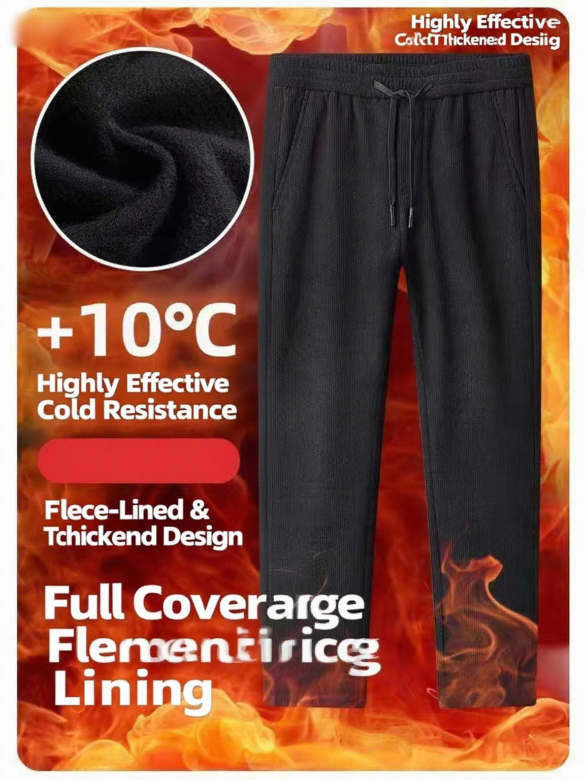 Black gray men's corduroy and  - Corduroy Pant Warm reseña y precio
