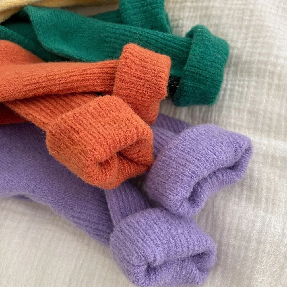 Solid Color Women Winter Thick - Thermal Sock Wool reseña y precio