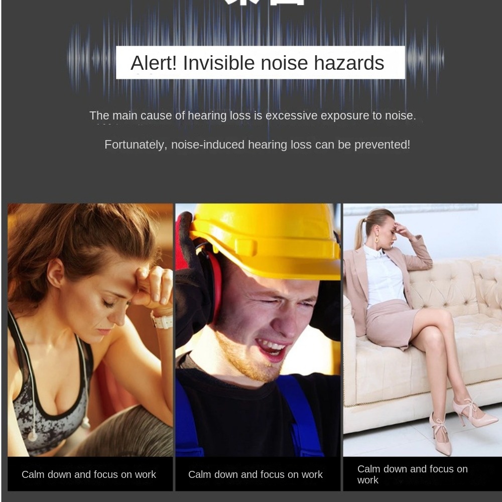 Foldable Anti-Noise Head Earmu - Earmuffs Foldable reseña y precio