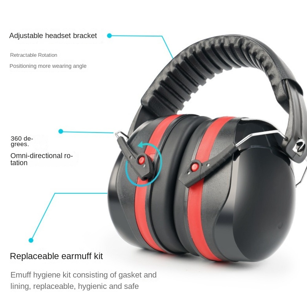 Foldable Anti-Noise Head Earmu - Earmuffs Foldable reseña y precio