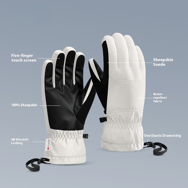 New Winter Thermal Gloves Skii - Snow Glove Insulated reseña y precio