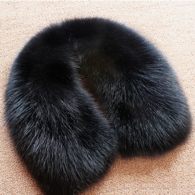 Real wool collar whole fur fox - Wool Scarf Men reseña y precio