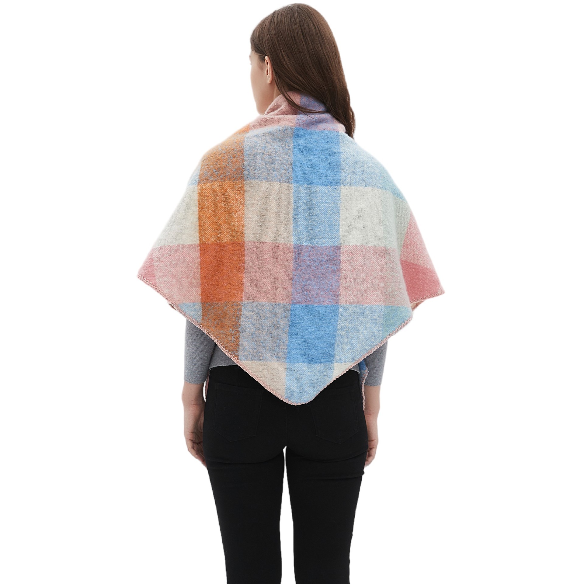 Women's Plaid Scarf Shawl  Sho - Shawl Wrap Winter reseña y precio